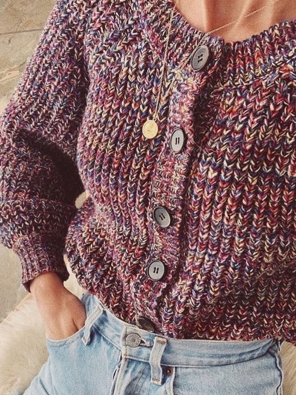 The Great Sophomore Alpaca Wool Cardigan Size 1